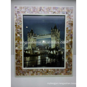 Canosa seashell collection shell mosaic surface fanny photo frame